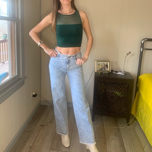 SALE Frayed Denim Jeans - Picture 11 of 14